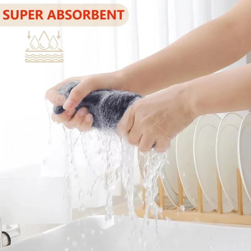 100% Cotton Waffle Weave Kitchen Towel Ultra Soft Absorbent Quick Drying Dish Towels Kitchen Dish Cloths Cleaning Cloth Kitchen