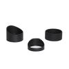 2Pcset 40mm Diameter Rubber Eyepiece Cover Eyeguards Eye Shields for Protection Stereo Microscope Telescope Monocular