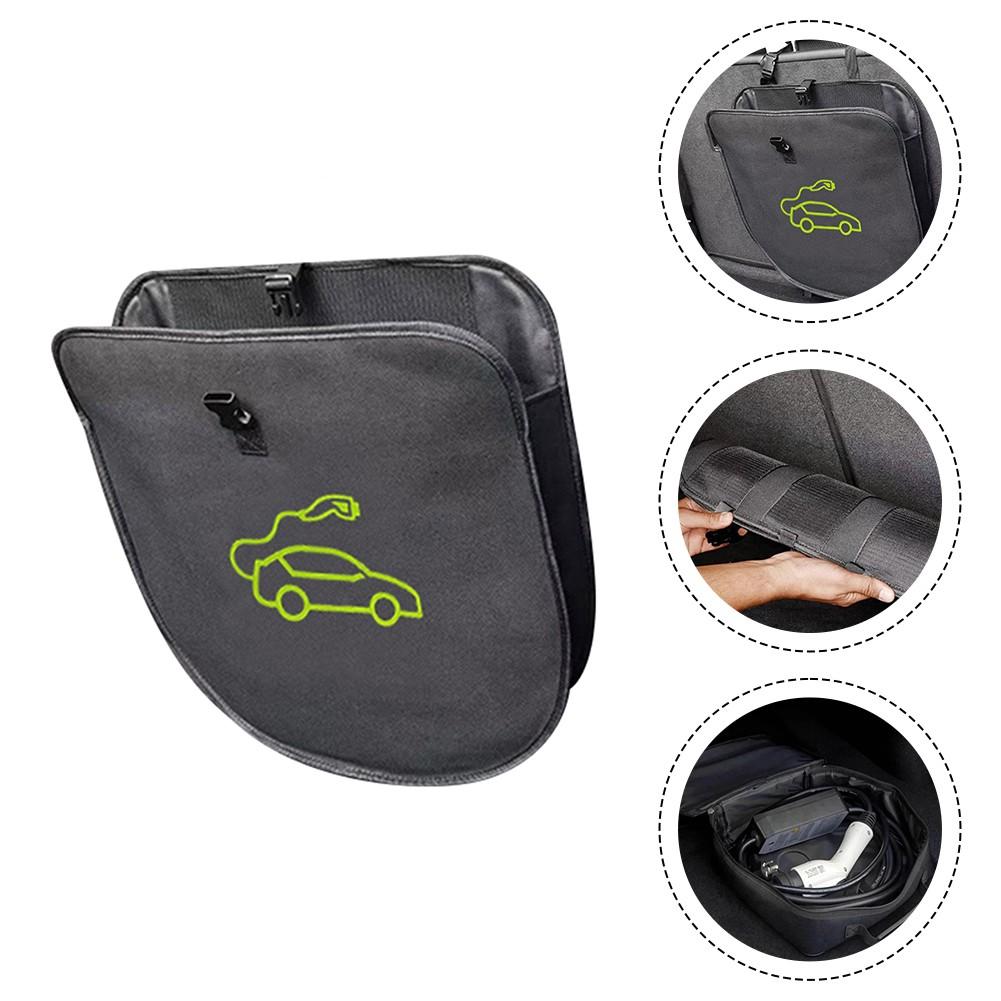 Spacious Waterproof Storage Bag for EV Charging Cables and Camping Essentials
