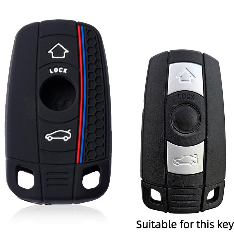 

Silicone Car Key Case Cover Key Protector Shell Accessories For BMW E60 E61 E70 E81 E87 E90 E91 E92 X1 X5 X3 1 3 5 6 Series Z4