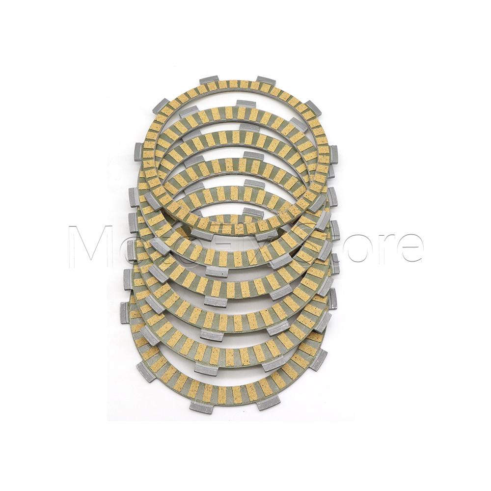 Zestawy tarcz ciernych sprzęgła motocyklowego Dla Honda Steed 400 NV400 Shadow CJ CK CS CV NT400 Bros 400 NC25 VT500 ED EF VRX400T