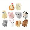 Farm Animal Matching Toy Learning Soft Toys Animals Matching Youngsters Aged 3 Animal Cognition Fine Motor Skills Toy