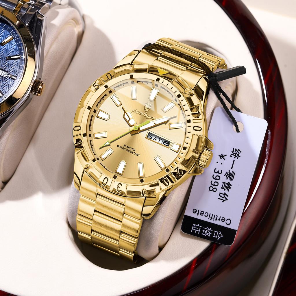 Luxury Men'S Watch Super Luminous Quartz Watch