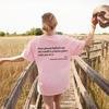 2025 cross-border European beautiful women's top crew neck letter printed cotton short-sleeved T-shirt women's pure cotton top