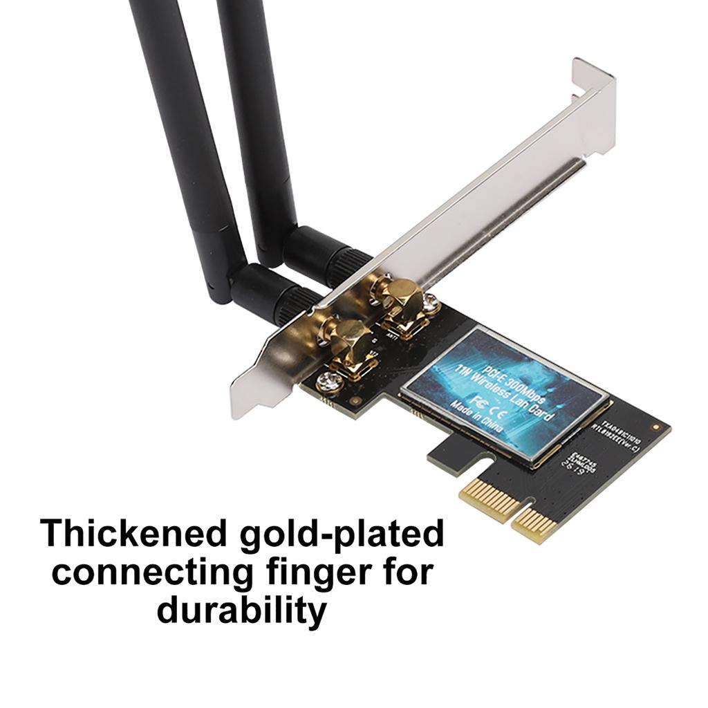 EDUP Network Card Wireless PCIE 300Mbps Computer Accessories EP9626