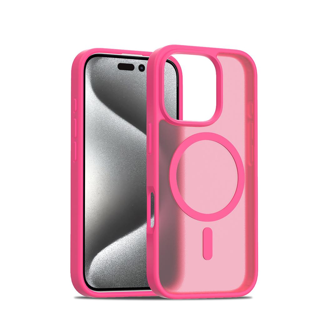 Applicable To Apple's New IPhone17promax Mobile Phone Case Two In One Magnetic Matte Full Package Anti Fall Protection Case