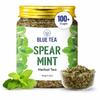 Blauwe Thee - Muntkruidenthee - 100 Gr -100 Kopjes | Pcos & Pmos | Balanceert Hormonen, Vermindert Gezichtsbeharing & Acne En Ondersteunt De Spijsvertering | Kruiden