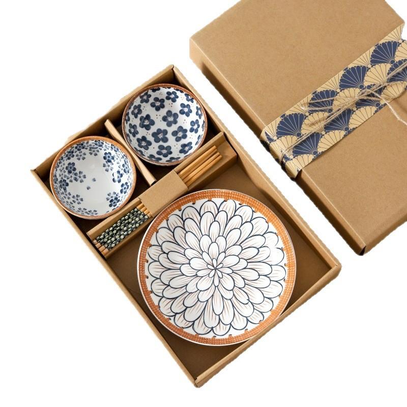 Ceramiczne miski i talerze w stylu japońskim, Pudełka ze skóry bydlęcej, Zestawy naczyń stołowych, Prezenty na wydarzenia, Prezenty biznesowe, Promocje otwarcia, Prezenty, Lekki luksus