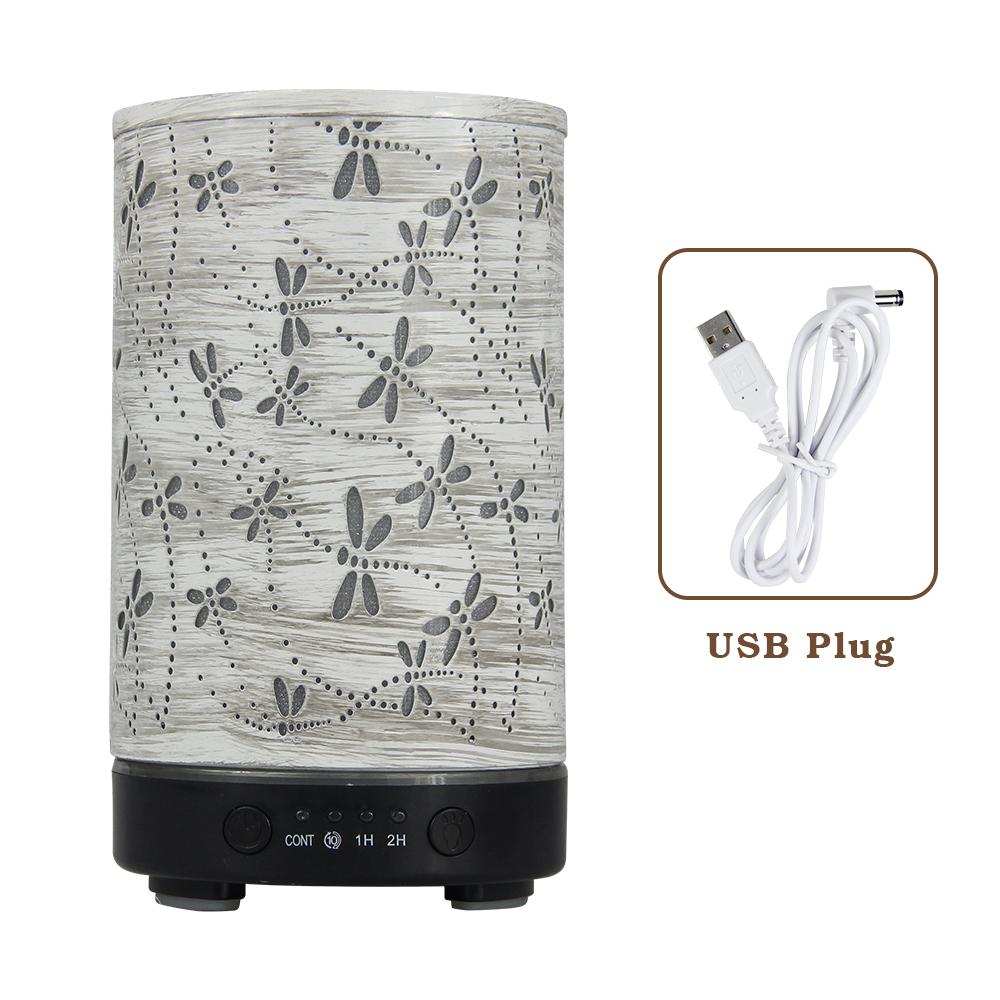 Essential Oil Diffuser 100ML Aroma Diffuser Cool Mist Humidifiers Dragonfly Scent Diffuser with Auto Shut-Off Protection