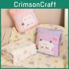 Cartoon Plush Toy Pillow Cushion With Blanket Office Nap Car Travel Kids Gift