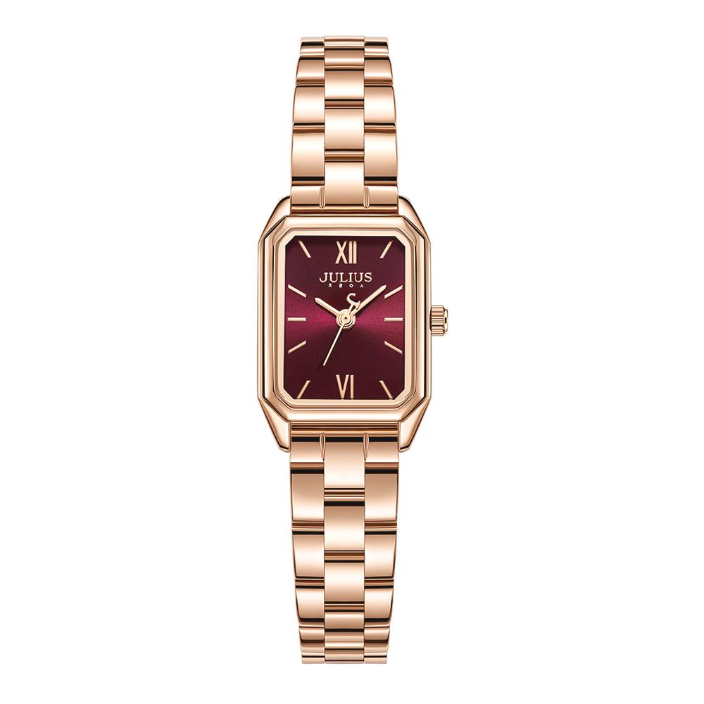Jyullieoseu Ja-1320 Square Women'S Metal Watch