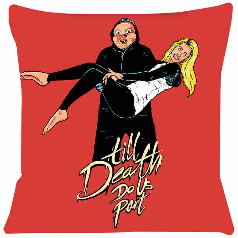 Happy Death Day Cushion Cover Decorative Pillowcase Chair Seat Square Car Pillow Cover Home Living Textile SJ208