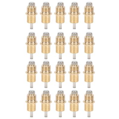 20PCS Copper Head Rabbit Drinking Fountain With Automatic Nipple Straight Blade Style Drinker