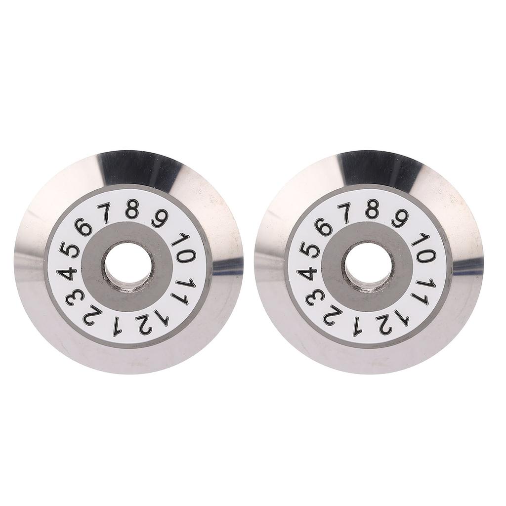 2 Stück Faser-Cleaver-Klinge Wolframkarbid 20mm 12 Seiten Schneidrad für SKL?8A FC?65 SKL?60S