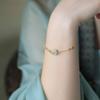 925 Sterling Silver Bracelet For Women Color Painting Craft Immortal Retro Style Light Luxury High Sense Bracelet Women 'S New