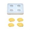 Silicone Mold For Crafting 3D Apricot Fondant Cake Chocolate Baking Mould