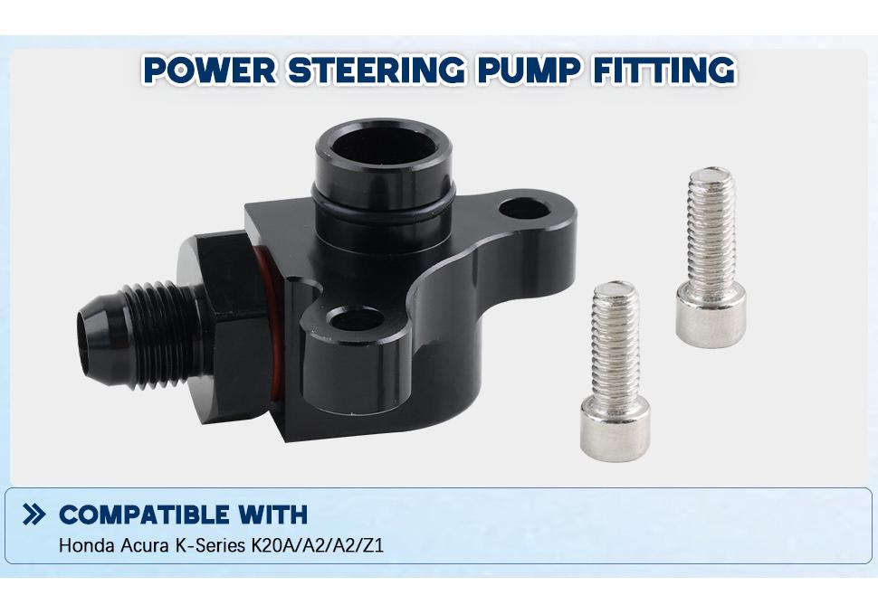 K-Serie Servolenkungspumpenadapter für Honda Acura K20A/A2/Z1 K-Swap