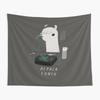 Cute Alpaca Tapestry Cartoon Alpaca Tapestry Wall Hanging for Living Room Bedroom Dorm Creative Animal Wall Blanket Tapestries