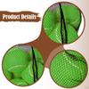 10 Pieces Tennis Balls with Storage Mesh Bag Workout for Pet Dog Adults Kids Yellow