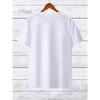 Taglie Europee T-Shirt da Donna con Stampa di Lettere Colorate, Manica Corta, Lunghezza Regolare, Tessuto Morbido, Comfort per Tutte le Stagioni, Magliette da Donna