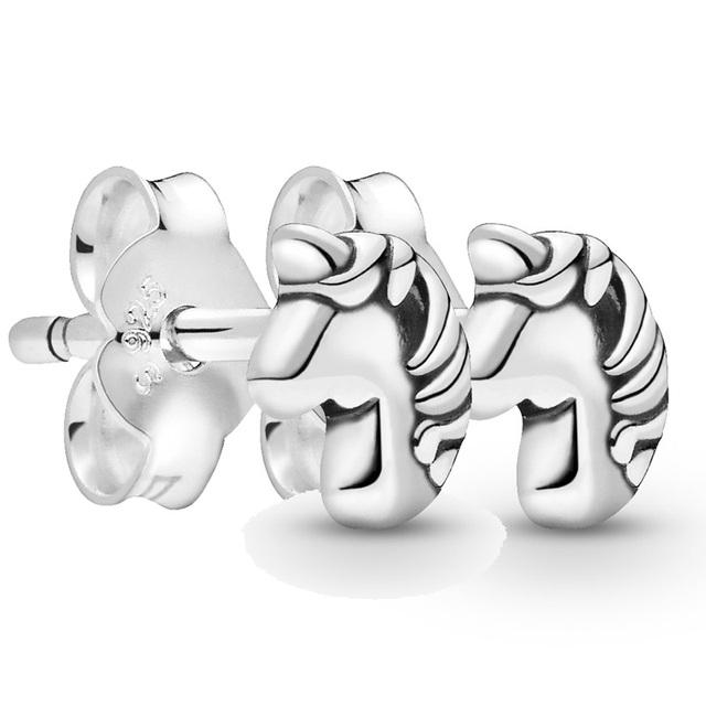 New 925 Sterling Silver Fashion Earring My Moon Turtle Smile Powerful Light Cactus Me Collection Earring For Women Jewelry Gift