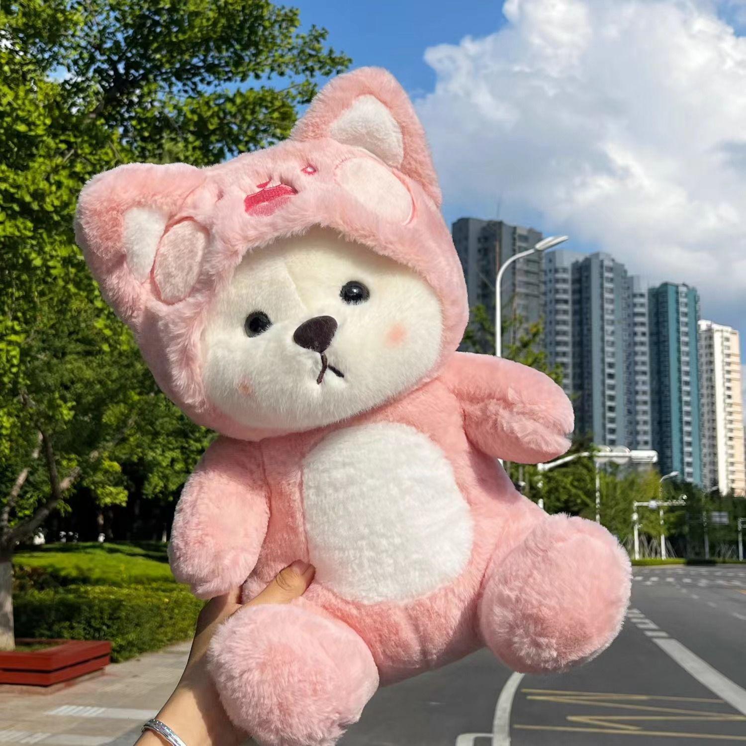 

Трансграничный бутик одетый плюшевый кролик-капибара игрушка для когтевого автомата (10-дюймовый) 30 cm