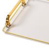 Serving Tray with Handles Jewelry Tray for Dressing Room Bathroom Decoration