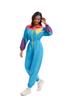 Damen Retro 70er Disco Sportbekleidung für Bühnenauftritte