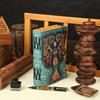 Mother of Earth Leather Journal with Deckle Edge Paper - Spell Book, Grimoire, Recipe Book & Leather Sketchbook for Witches