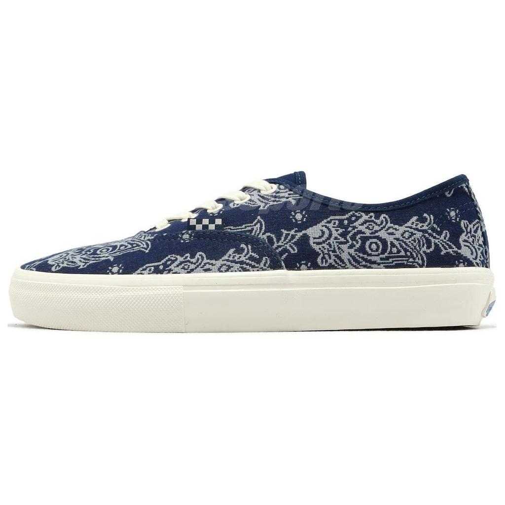 Vans Skate Authentic Navy Paisley Unisex Tenisky Modrá Marshmallow VN0A5FC8FRP