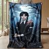 Soft Flannel Blanket Lightweight Cozy Bedroom Living Room CoverThe Addams Family