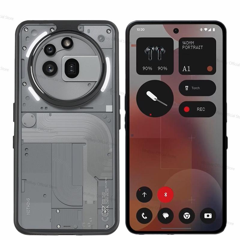 For Nothing Phone 3a Pro Case Nothing Phone 3a Pro Cover Clear PC TPU Shockproof Protector Phone Back Cover Nothing Phone 3a Pro