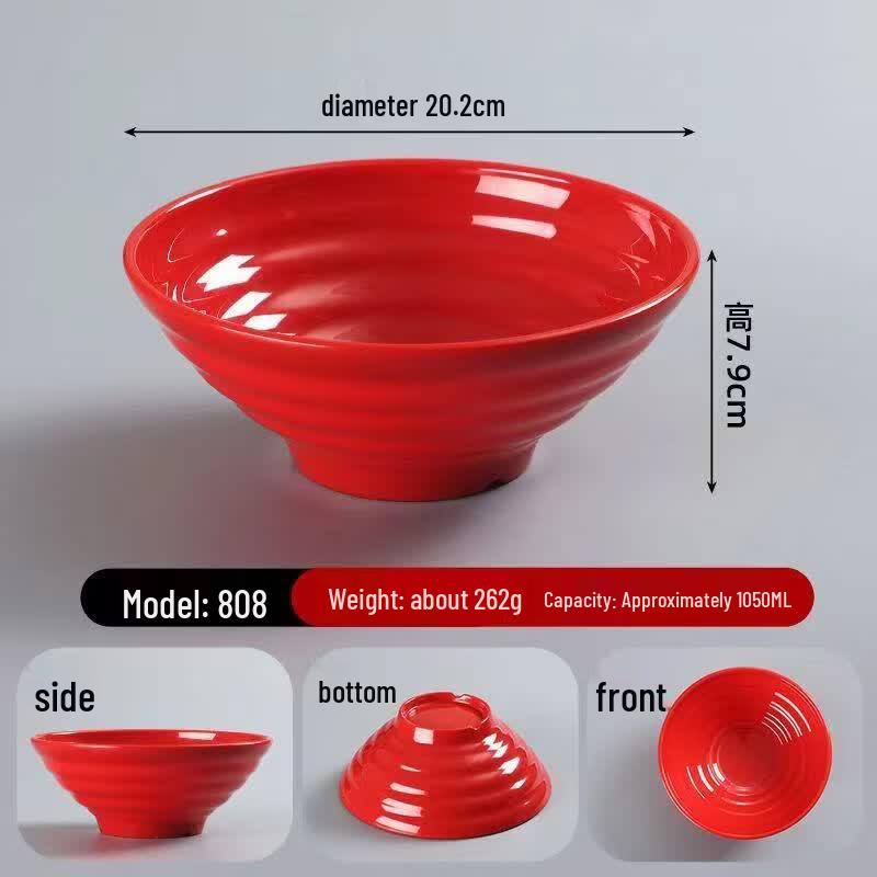 A5 Food-Grade Melamine Noodle & Soup Bowl