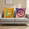 Kpop Style 2Pm Cushion Cover Cushion Cover Set 4Pcs 50X50 45X45 40X40 Pillowcase Decorative Sofa Home Decor
