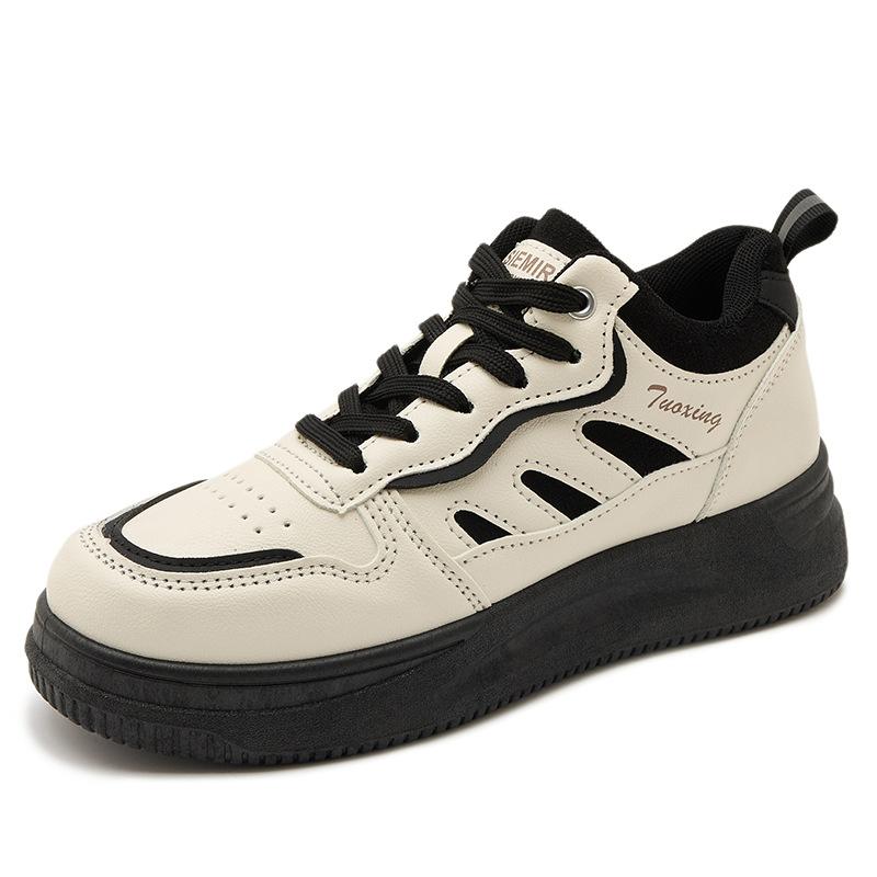 2025 new leisure sports little white shoes board shoes fashionable and comfortable versatile student wasteland style