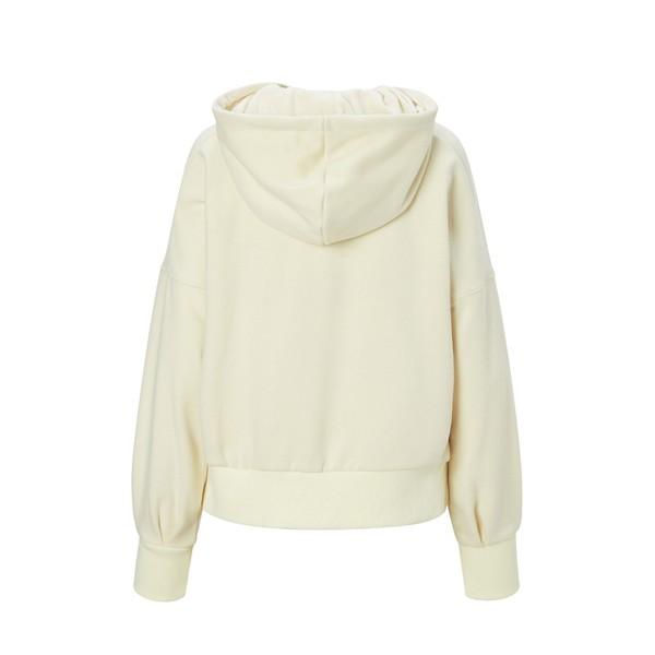  Jill Stewart SportS  Jill SportS Women S Light Yellow Split Hem bruShed Hoodie jftS2d832y1