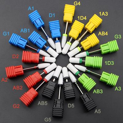 Ceramic Nail Drill Bit Milling Cutter For Nail Manicure Machine Accessories Nail Files Manicure Cutter Nail Art Tools