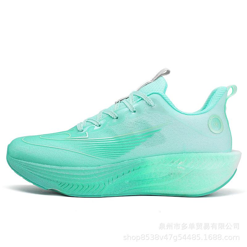 Putian new lightweight carbon plate breathable sports racing running shoes fitness jogging shoes