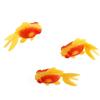 3-teiliger künstlicher Aquariumfisch aus Kunststoff, Goldfisch, realistisches bewegliches Fake-Ornament für Garnelen-Riffaquarien