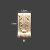 Dropshipping  classic Roman column solid carved carving decoration Chinese stud beam support beam furniture fireplace cabinet