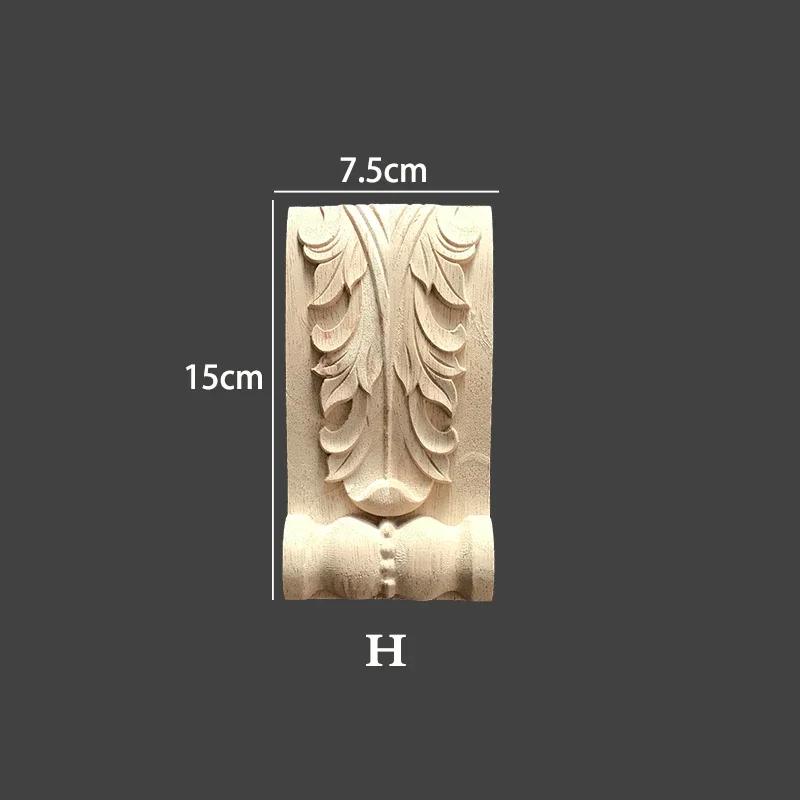 Dropshipping  classic Roman column solid carved carving decoration Chinese stud beam support beam furniture fireplace cabinet