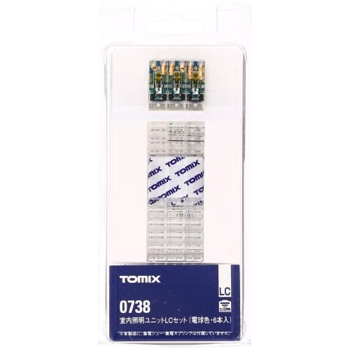 TOMYTEC TOMIX N Gauge Interior Lighting Unit LC, Warm White, 6 Lights, 0738, Model Train Supplies