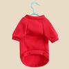 Yousheng Pet Sweater Round Neck Solid Color Thickening Cat Dog Knitwear Sweater for Autumn