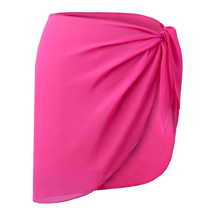 Sexy Women Beach Cover Up Bikini Swimwear Cover Up Skirt Dress Swimsuit Wrap Suit One Size