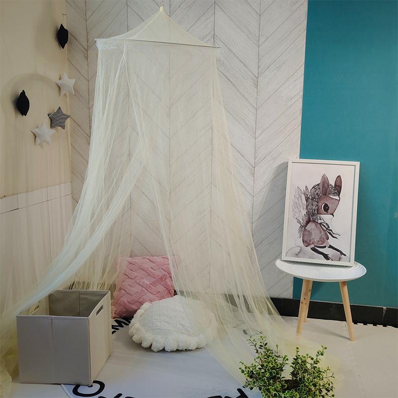 Sexy Mosquito Net Four Door King/Queen Double Size Single Bed Prevent Insect Outdoor Square Grace White Canopy Net Bug Net