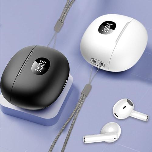 Wireless Bluetooth Earbuds, 2024 Latest Bluetooth Earbuds with EDR + Bluetooth 5.3, Karuna Style, Automatic Pairing, Instant Connection, Hands-Free Ca