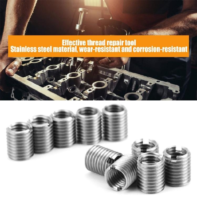 10Pcs 2-M16 Thread Adapter Sleeve Reducing Nut Corrosion Resistant Insert Nut Sleeve For Tight Spaces Enduring