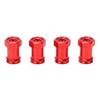 4pcs 12mm RC Aluminum Wheel Hex Hub 15mm Offset Extension Hex Drive Adapter Coupler for TRAXXAS
