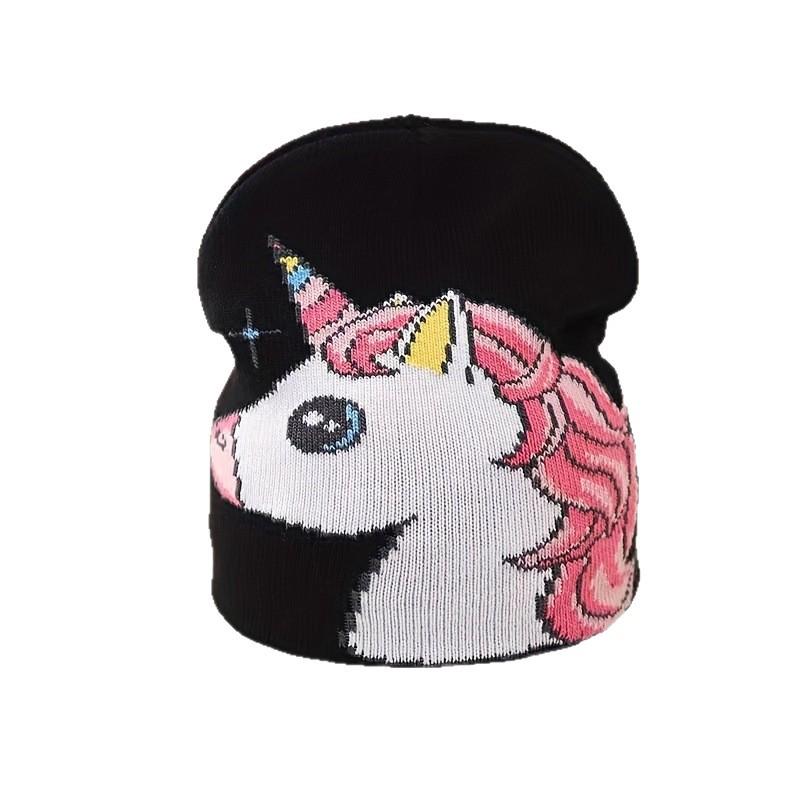 Winter Unicorn Knit Hat for Kids - Stylish & Warm Wool Hat