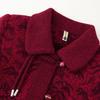Grandma winter clothes thickened coat middle old man mother woolen top plush year 0 old lady clothes